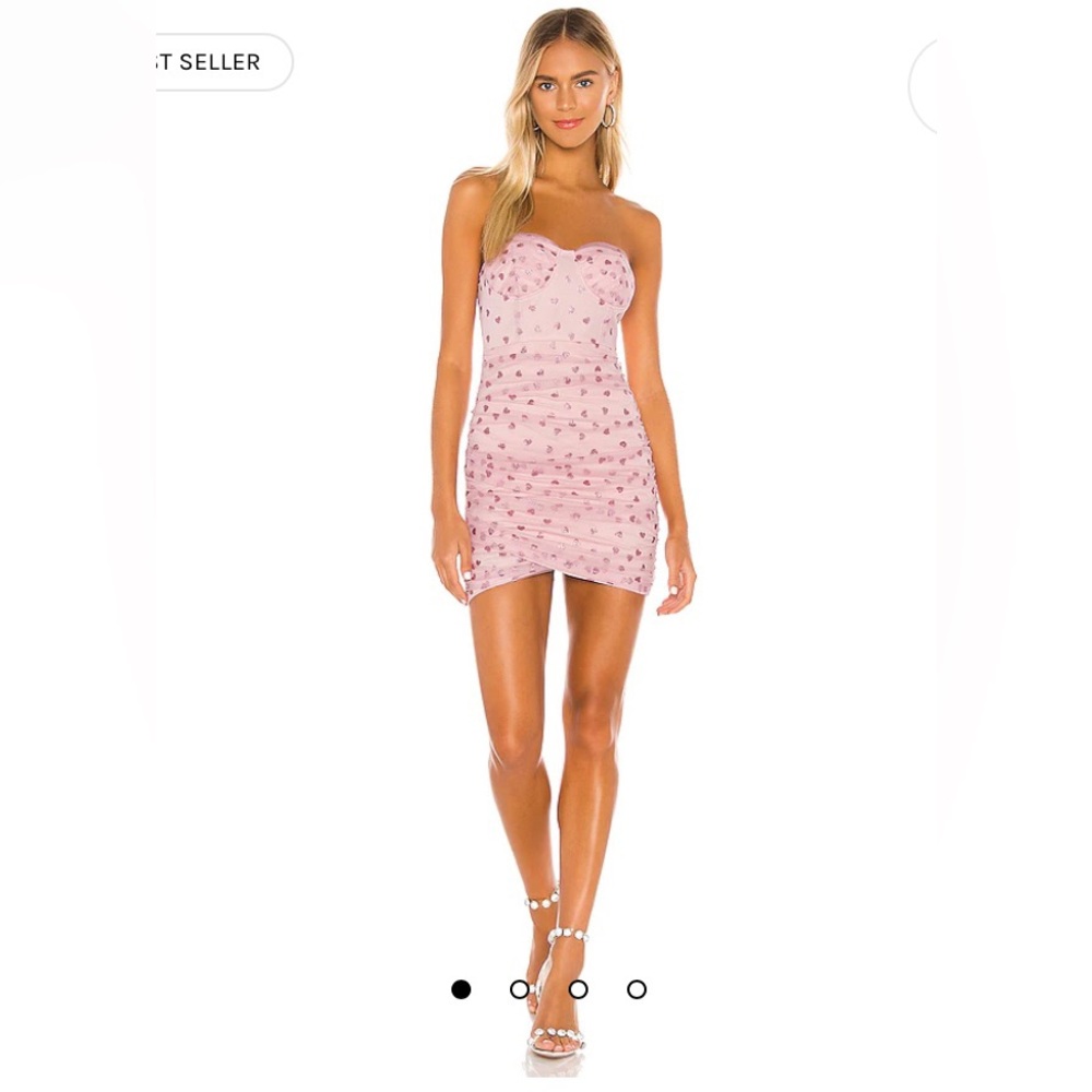 Revolve Superdown Fifi Mini Dress in Pink